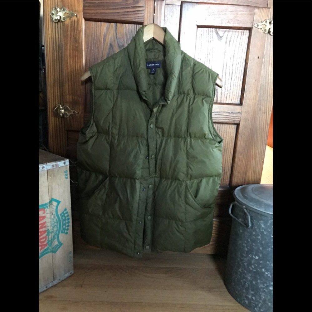 Land’s End Winter Down Vest.